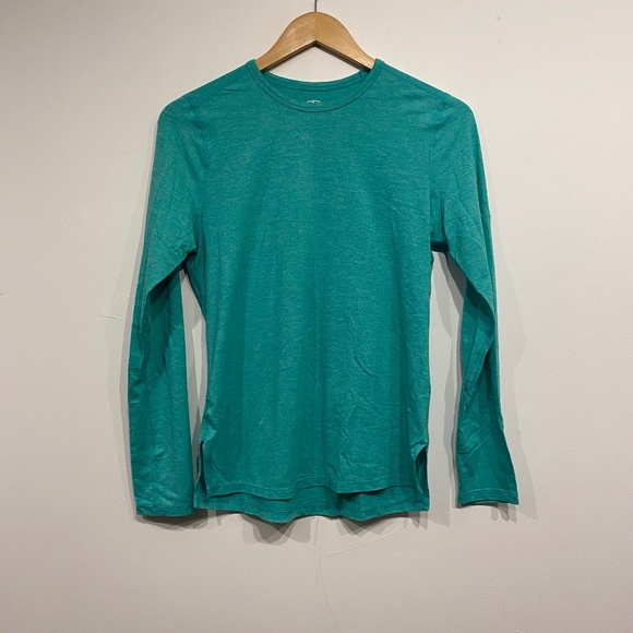 **$5 SALE** Athletic Works Green Long Sleeve Activewear Top Size XS - Picture 1 of 2